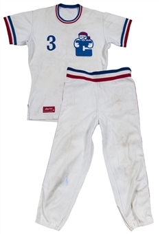 1972-73 Quebec Carnavals Full Uniform (Jersey and Pants) 
